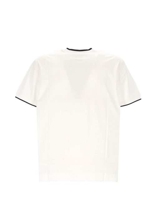 T-shirt uomo Emporio Armani bianca con logo EMPORIO ARMANI | EM005271AF10017U0003